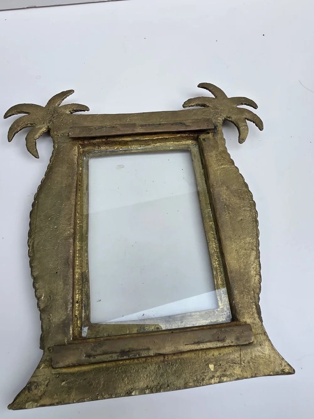 Gold Palm Tree Decorative Photo Frame - Home Accents
